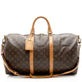 Louis Vuitton Vintage Monogram Canvas Keepall Bandouliere 50 Duffle