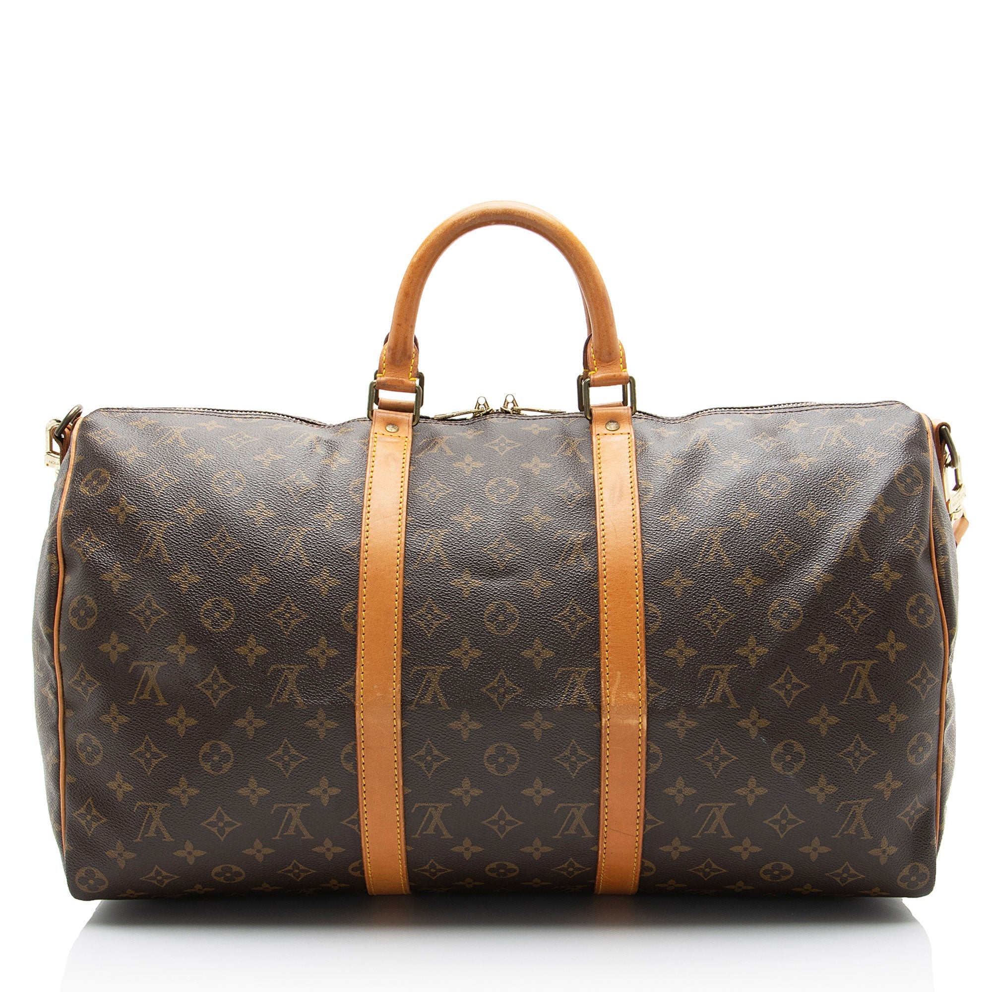 Louis Vuitton Vintage Monogram Canvas Keepall Bandouliere 50 Duffle