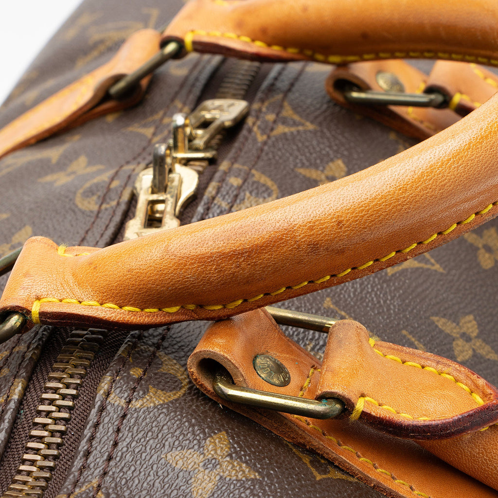 Louis Vuitton Vintage Monogram Canvas Keepall Bandouliere 50 Duffle