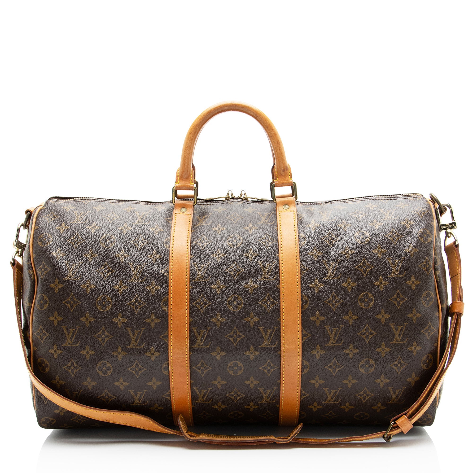 Louis Vuitton Vintage Monogram Canvas Keepall Bandouliere 50 Duffle