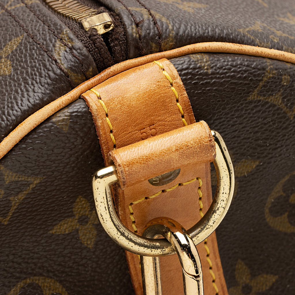 Louis Vuitton Vintage Monogram Canvas Keepall Bandouliere 55 Duffle Bag (SHF-22615)