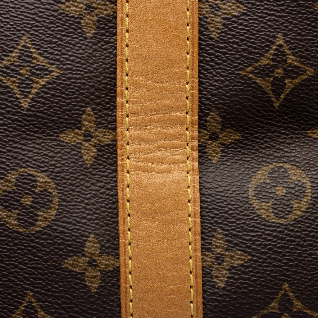 Louis Vuitton Vintage Monogram Canvas Keepall Bandouliere 55 Duffle Bag (SHF-g634Q4)
