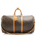 Louis Vuitton Vintage Monogram Canvas Keepall Bandouliere 55 Duffle