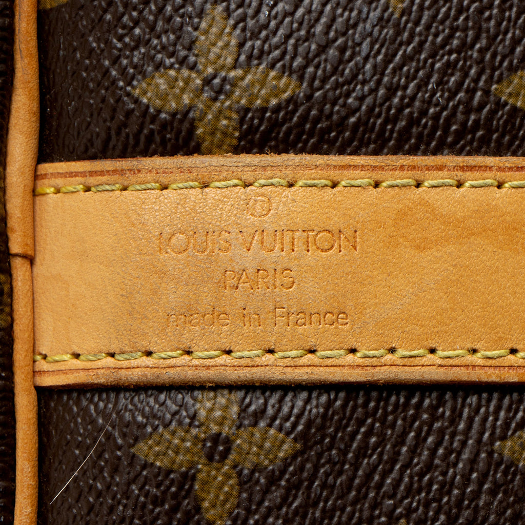 Louis Vuitton Vintage Monogram Canvas Keepall Bandouliere 55 Duffle