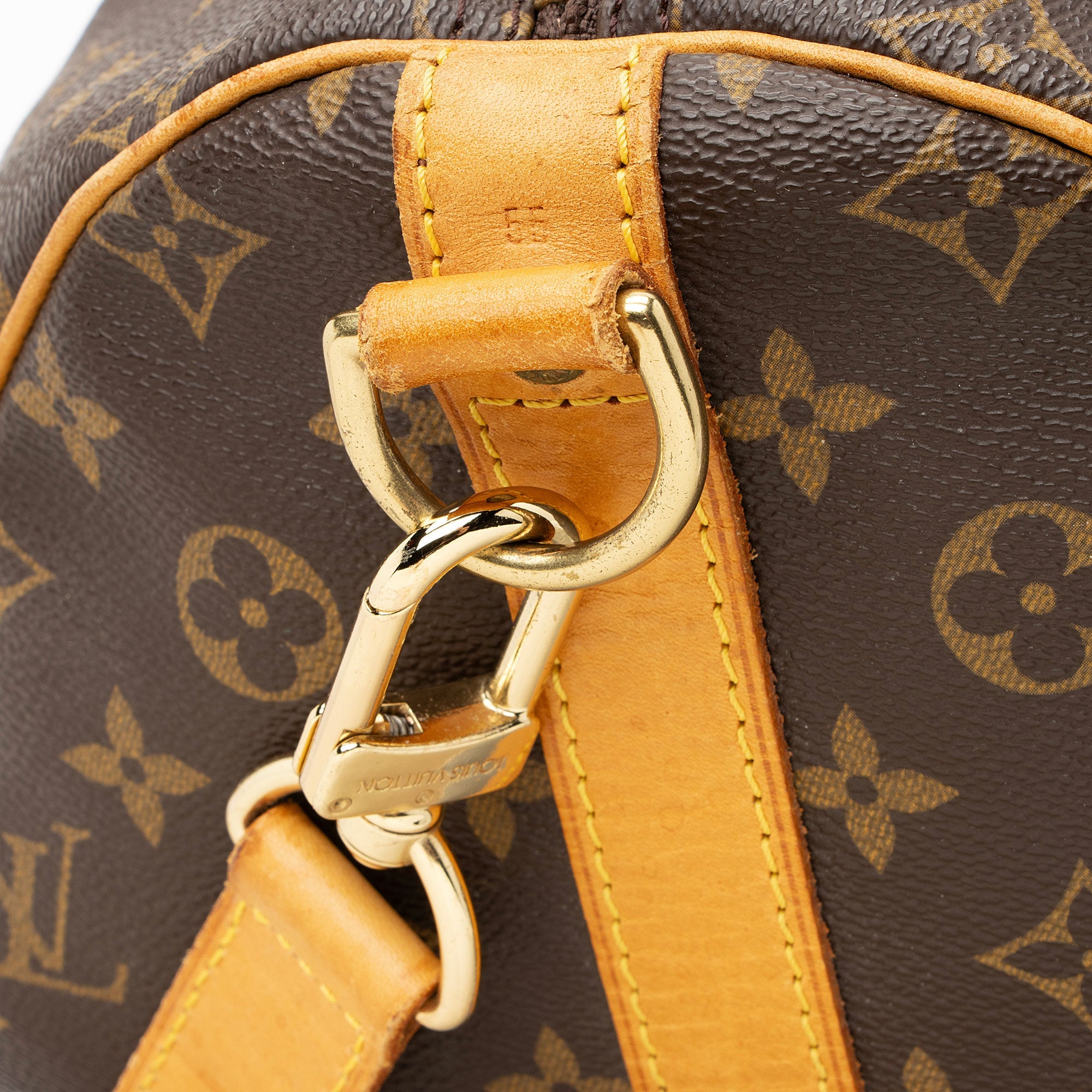Louis Vuitton Vintage Monogram Canvas Keepall Bandouliere 55 Duffle