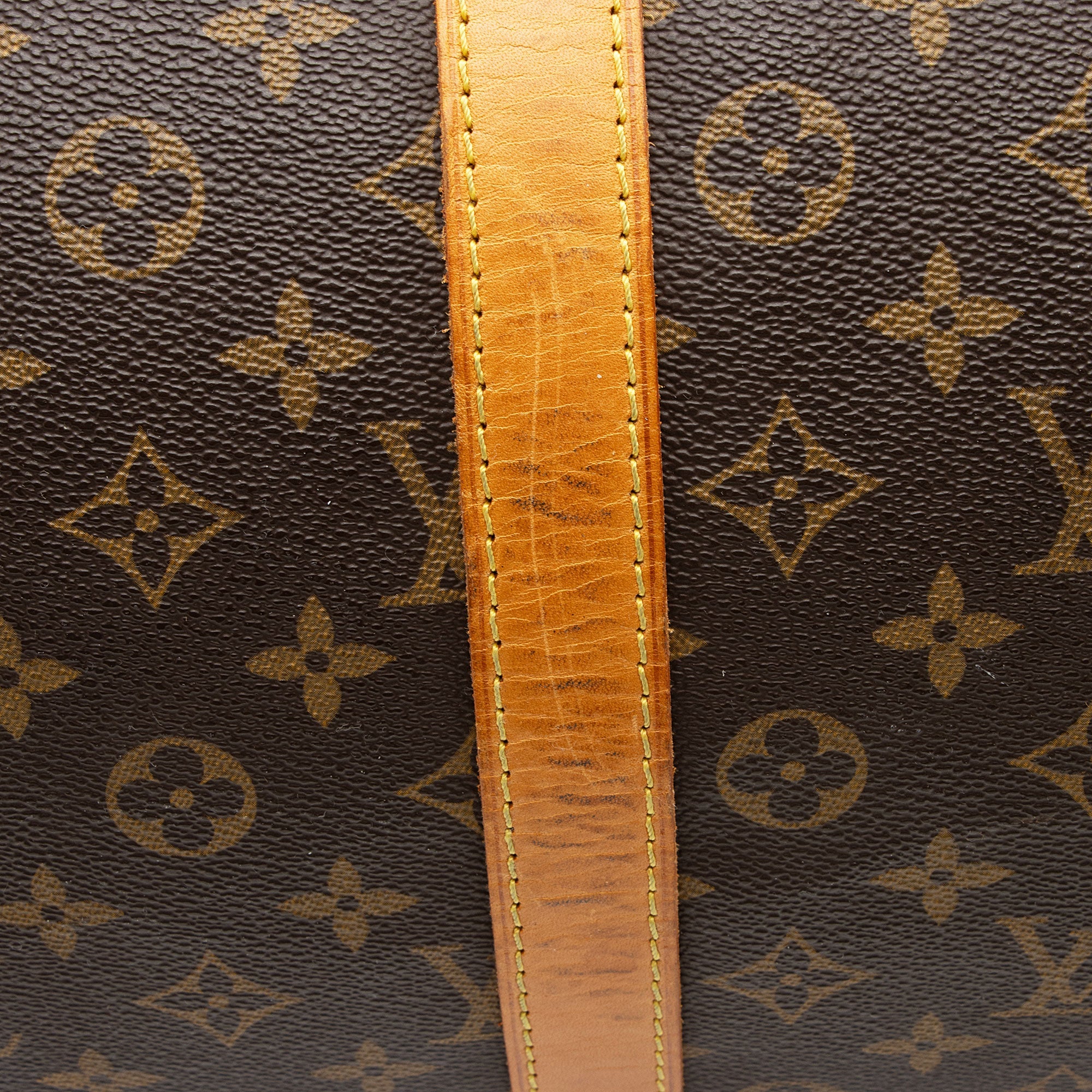 Louis Vuitton Vintage Monogram Canvas Keepall Bandouliere 55 Duffle