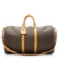 Louis Vuitton Vintage Monogram Canvas Keepall Bandouliere 55 Duffle