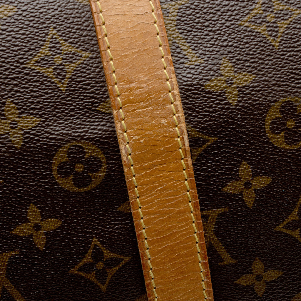 Louis Vuitton Vintage Monogram Canvas Keepall Bandouliere 55 Duffle