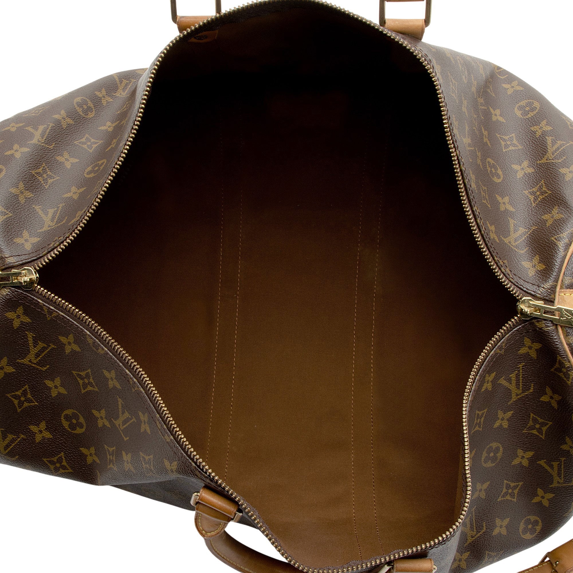 Louis Vuitton Vintage Monogram Canvas Keepall Bandouliere 55 Duffle
