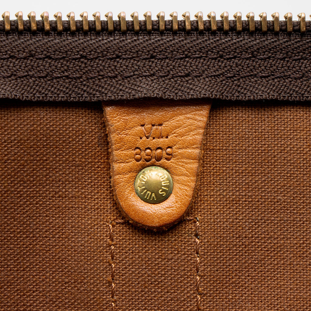 Louis Vuitton Vintage Monogram Canvas Keepall Bandouliere 55 Duffle