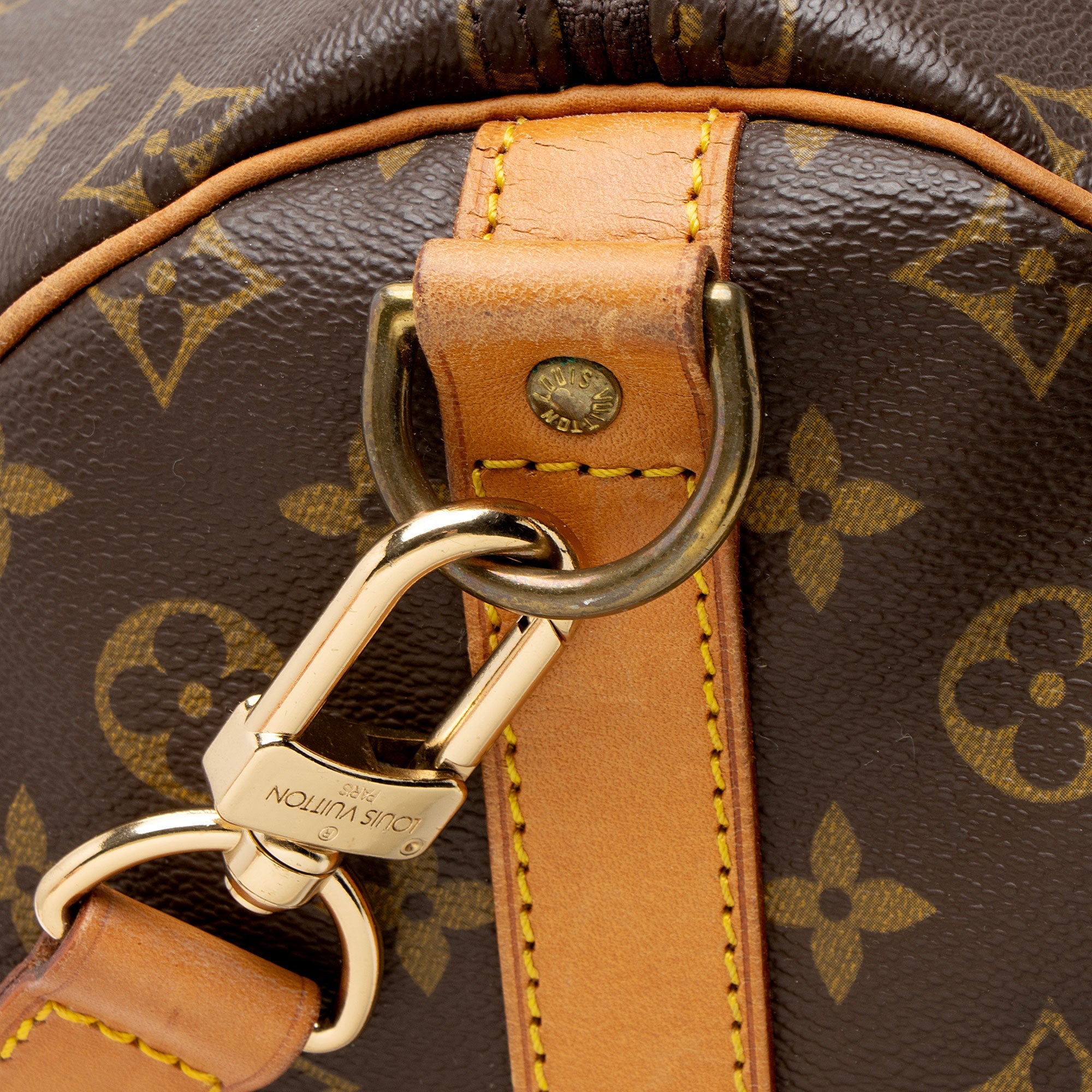 Louis Vuitton Vintage Monogram Canvas Keepall Bandouliere 55 Duffle