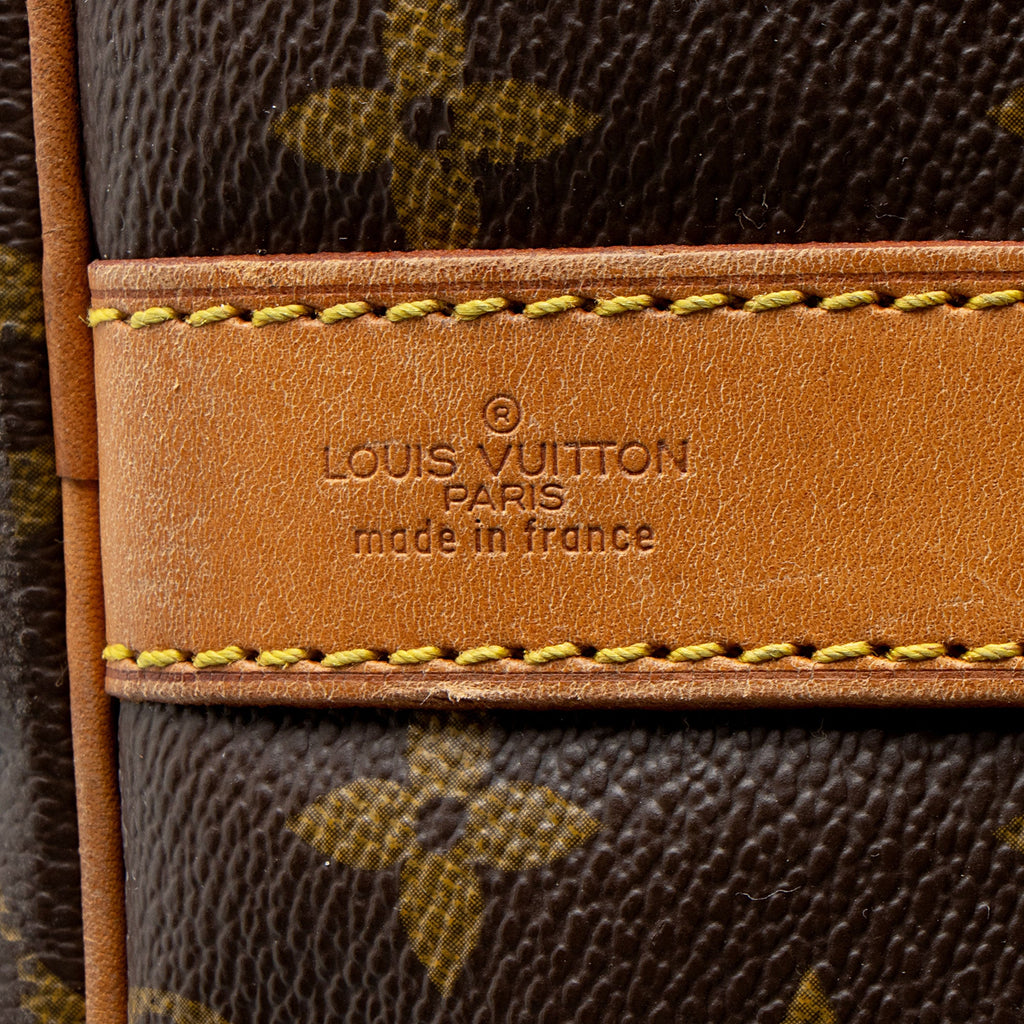 Louis Vuitton Vintage Monogram Canvas Keepall Bandouliere 55 Duffle