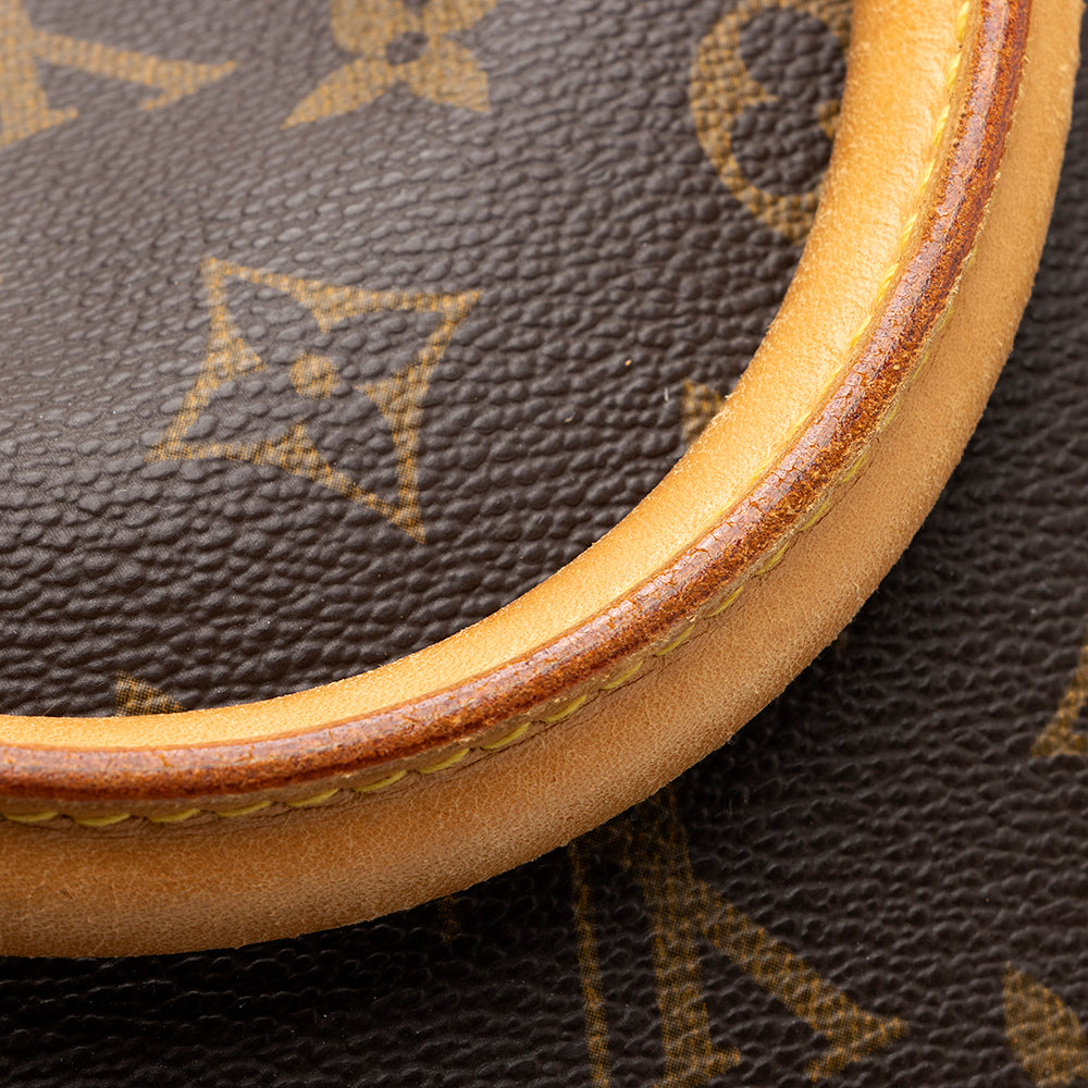Louis Vuitton Vintage Monogram Canvas Keepall Bandouliere 60 Duffel Bag (SHF-20338)