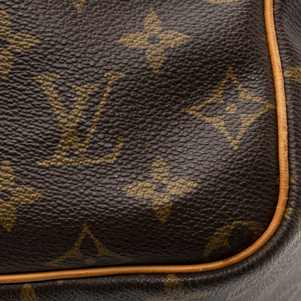 Louis Vuitton Vintage Monogram Canvas Keepall Bandouliere 60 Duffle Bag (SHF-20354)
