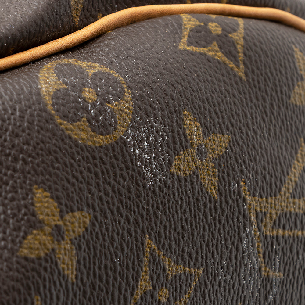 Louis Vuitton Vintage Monogram Canvas Keepall Bandouliere 60 Duffle Bag (SHF-21212)