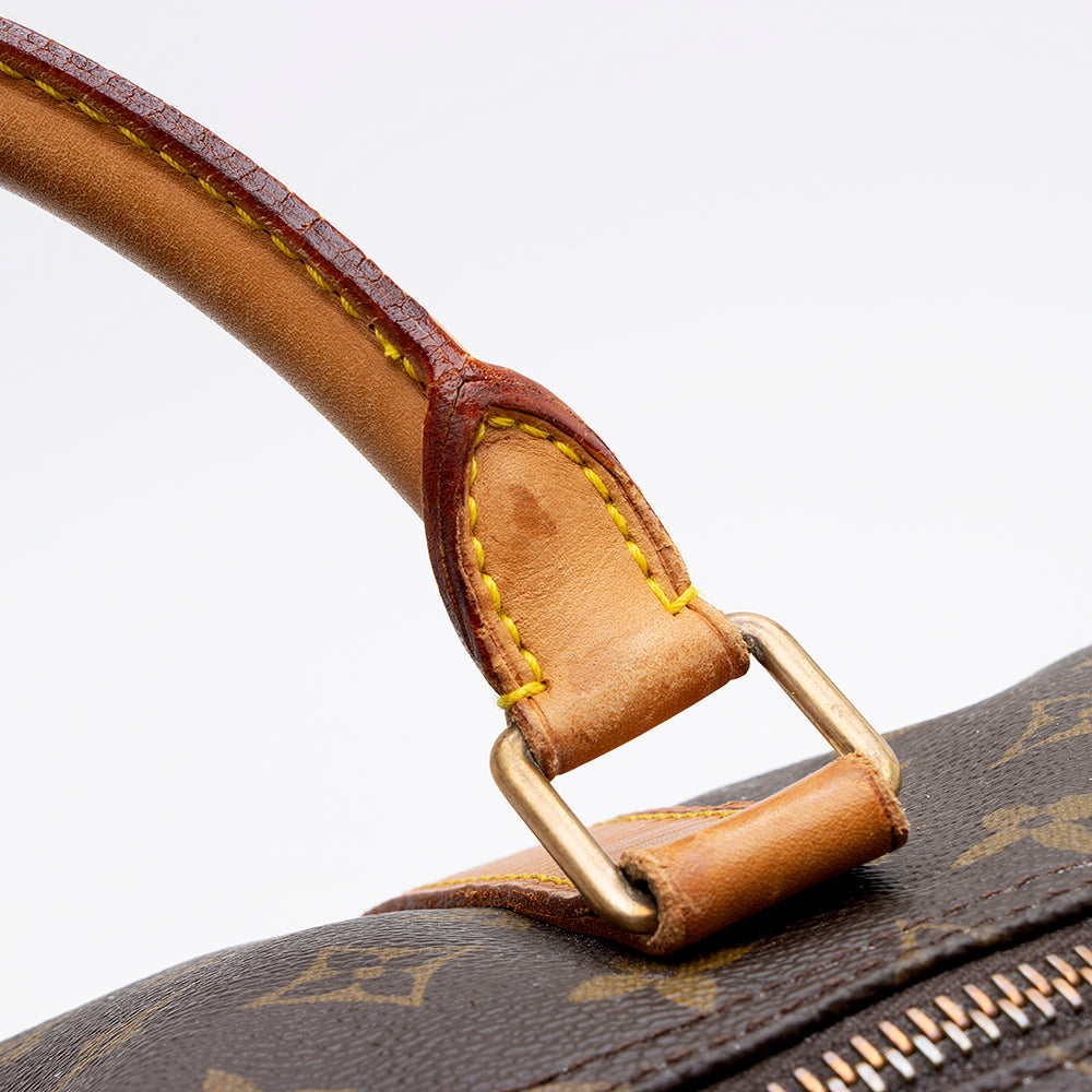 Louis Vuitton Vintage Monogram Canvas Keepall Bandouliere 60 Duffel Bag (SHF-21625)