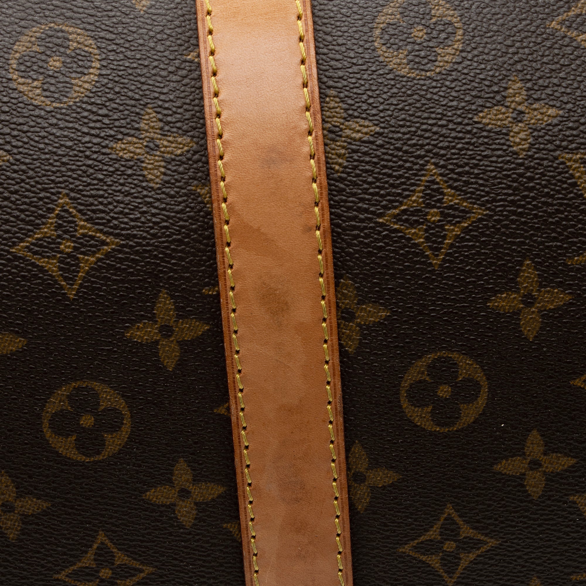 Louis Vuitton Vintage Monogram Canvas Keepall Bandouliere 60 Duffle Bag (SHF-Nob4B7)
