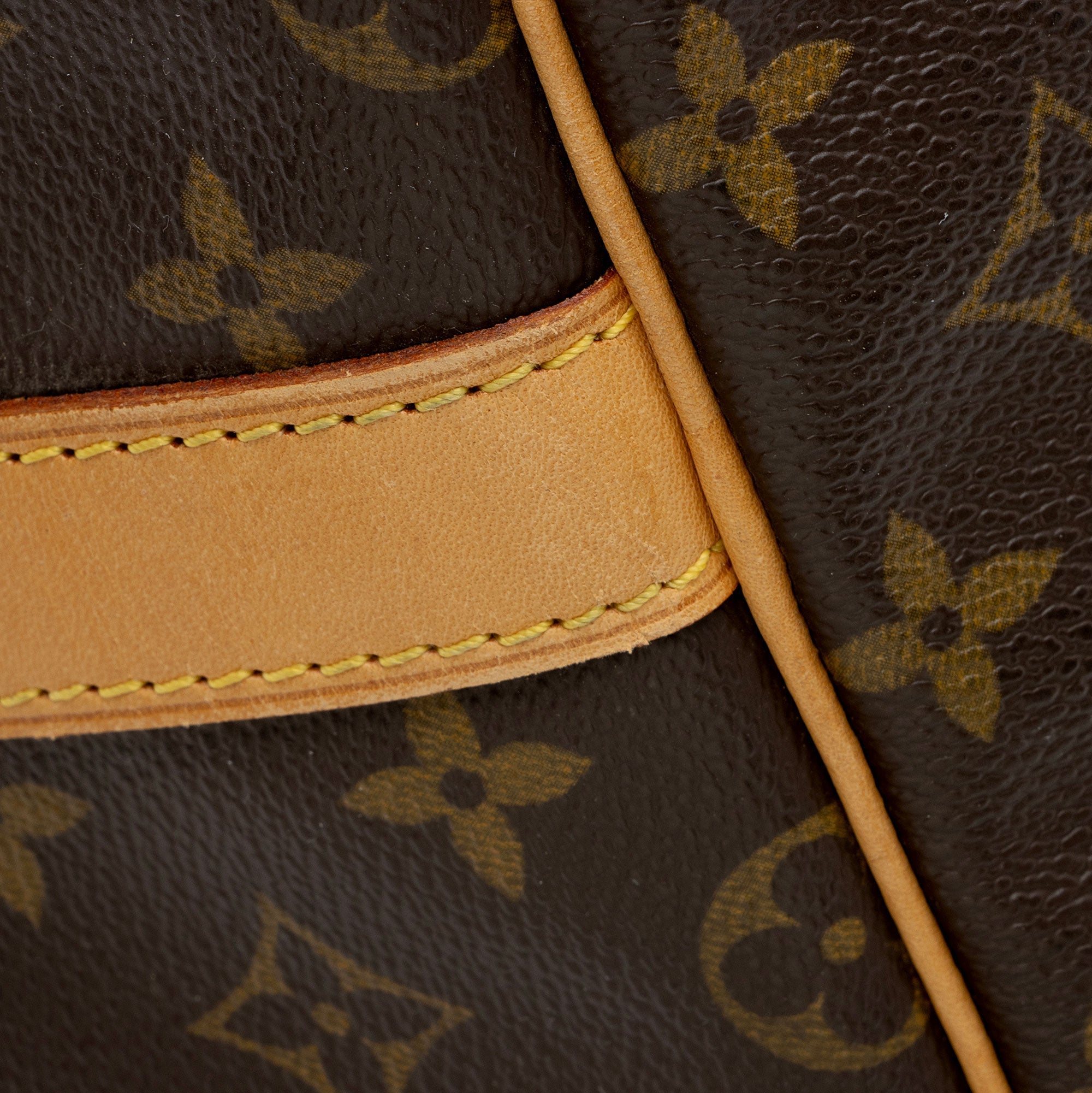 Louis Vuitton Vintage Monogram Canvas Keepall Bandouliere 60 Duffle Bag (SHF-N7uWMn)