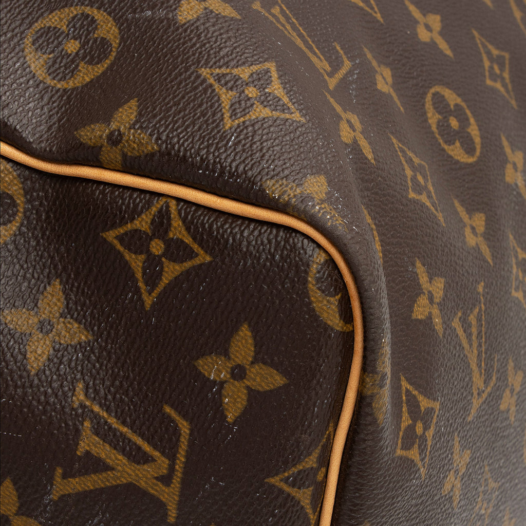 Louis Vuitton Vintage Monogram Canvas Keepall Bandouliere 60 Duffle Bag (SHF-2g6q76)