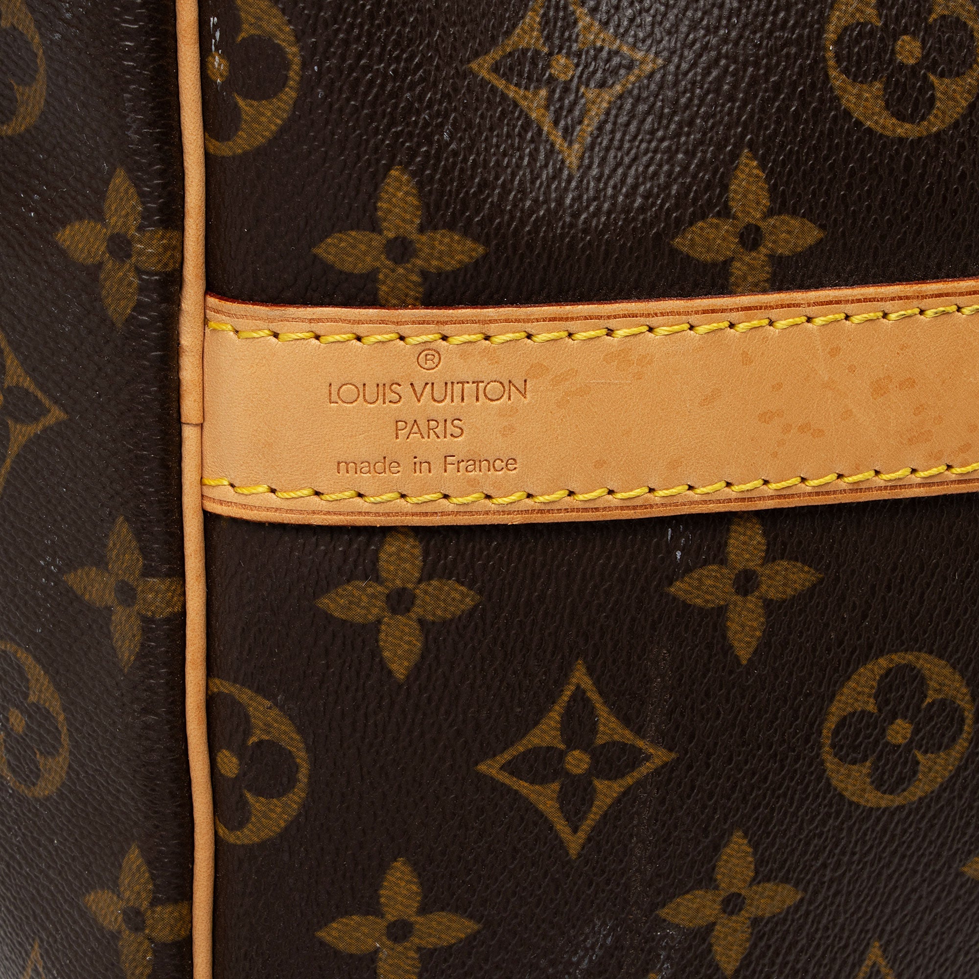 Louis Vuitton Vintage Monogram Canvas Keepall Bandouliere 60 Duffle Bag (SHF-2g6q76)