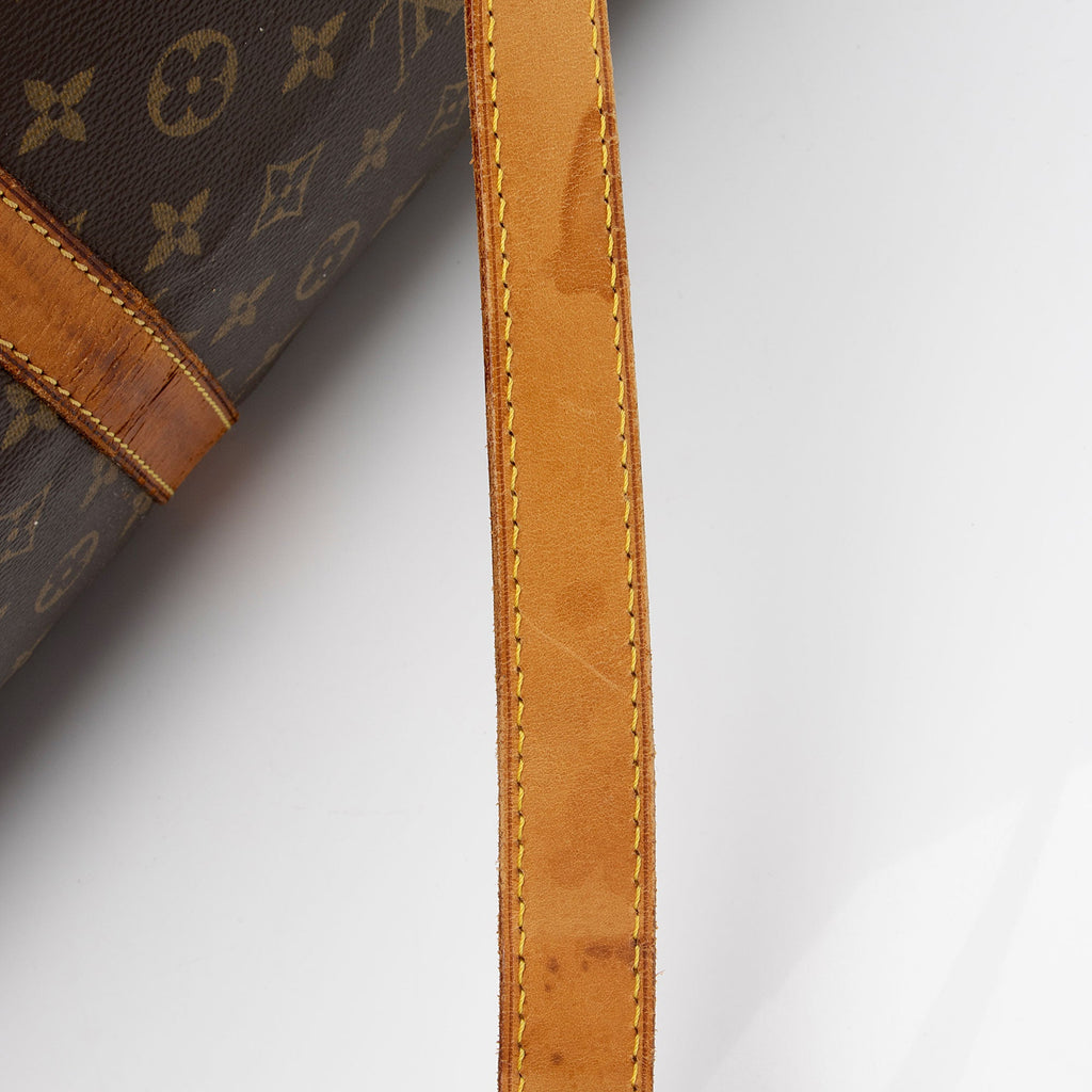 Louis Vuitton Vintage Monogram Canvas Keepall Bandouliere 60 Duffle (SHF-Pcqeua)