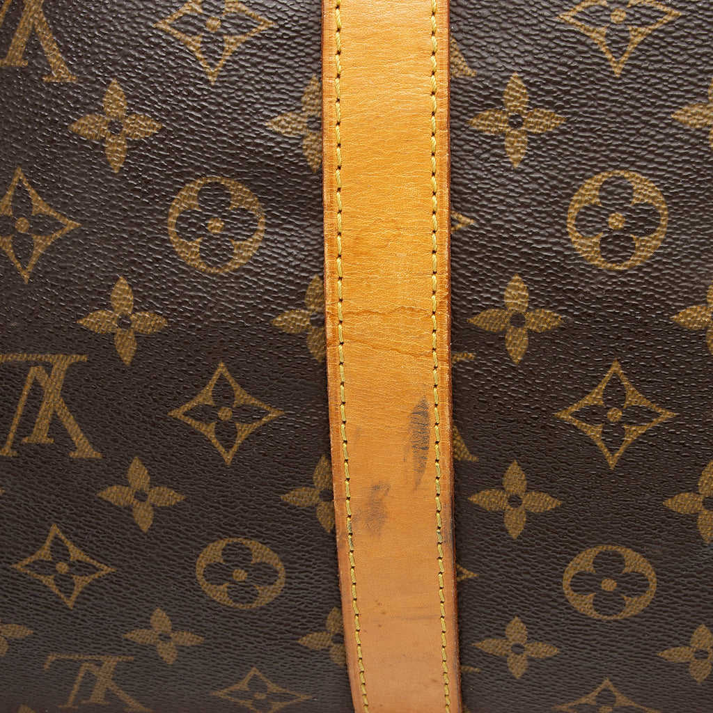 Louis Vuitton Vintage Monogram Canvas Keepall Bandouliere 60 Duffle