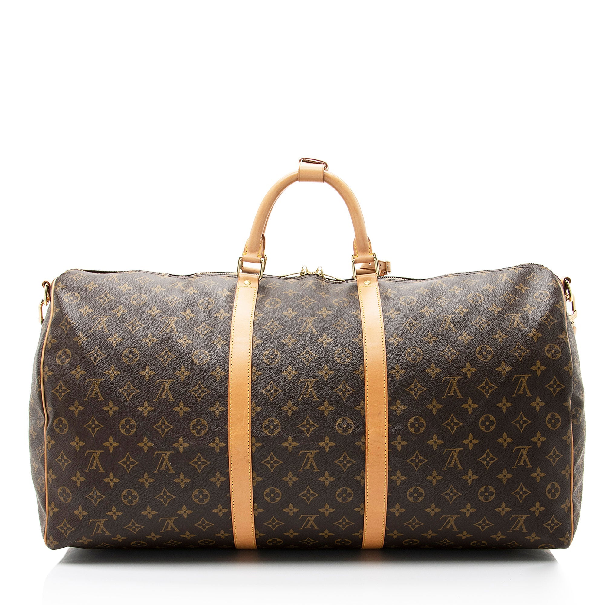 Louis Vuitton Vintage Monogram Canvas Keepall Bandouliere 60 Duffle