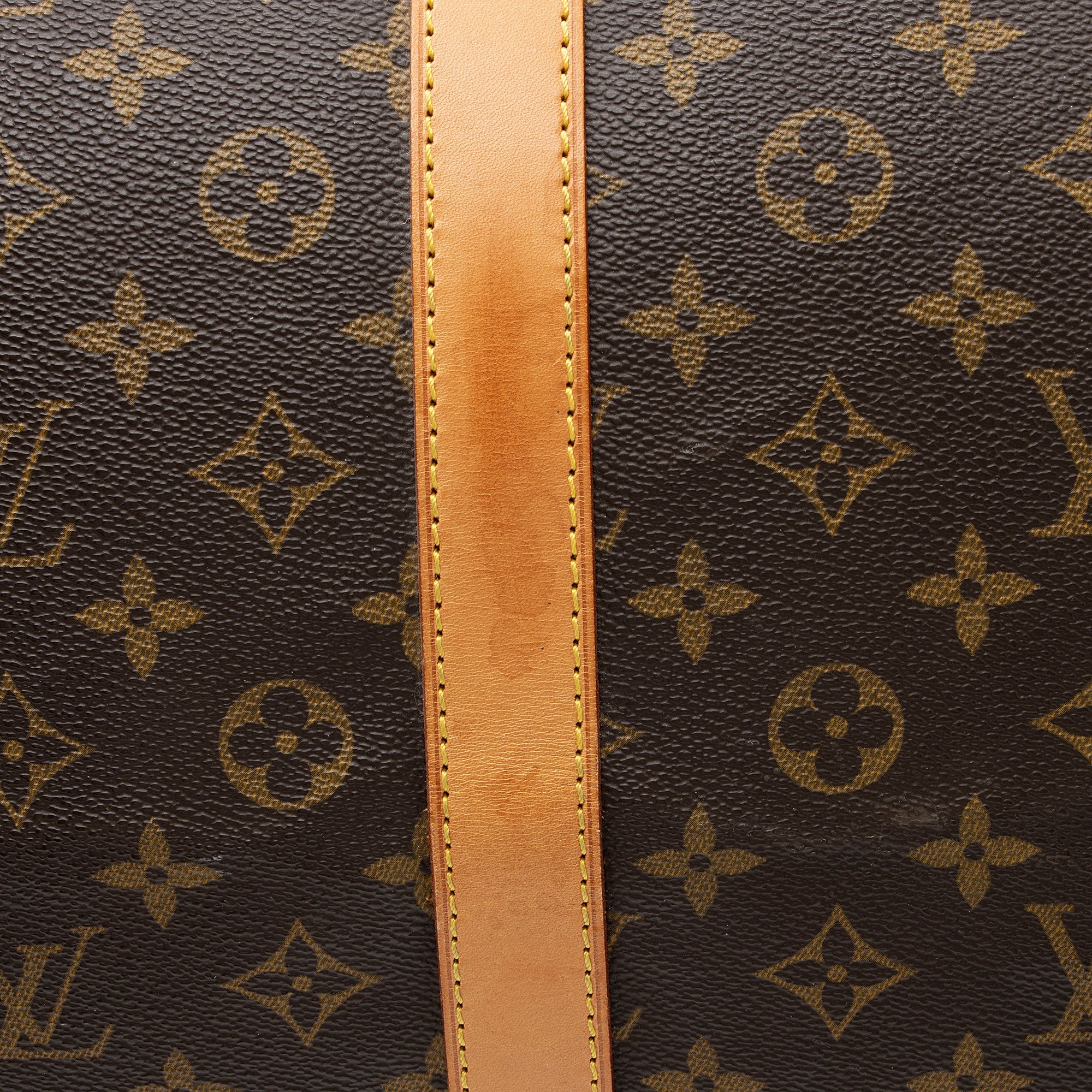 Louis Vuitton Vintage Monogram Canvas Keepall Bandouliere 60 Duffle