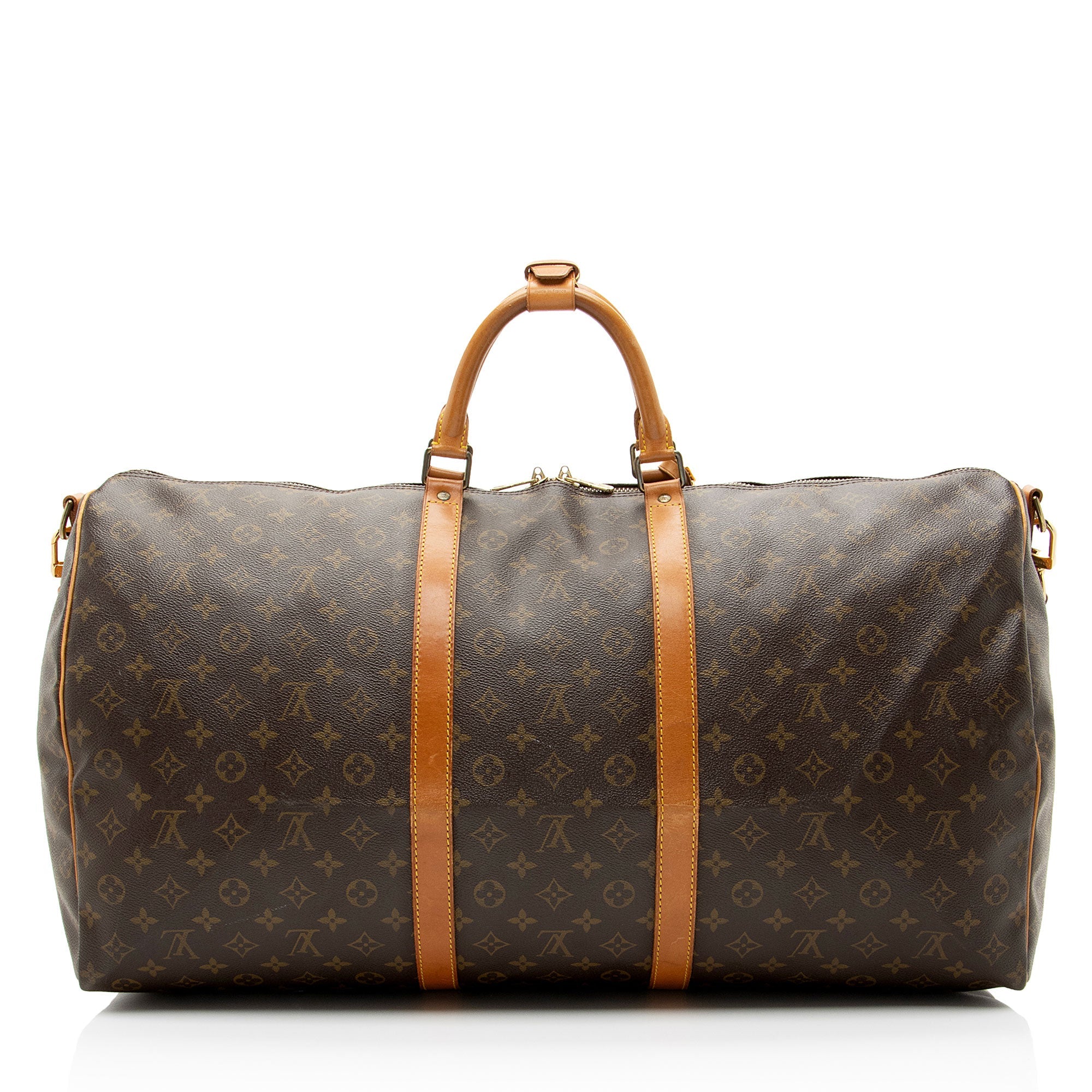 Louis Vuitton Vintage Monogram Canvas Keepall Bandouliere 60 Duffle