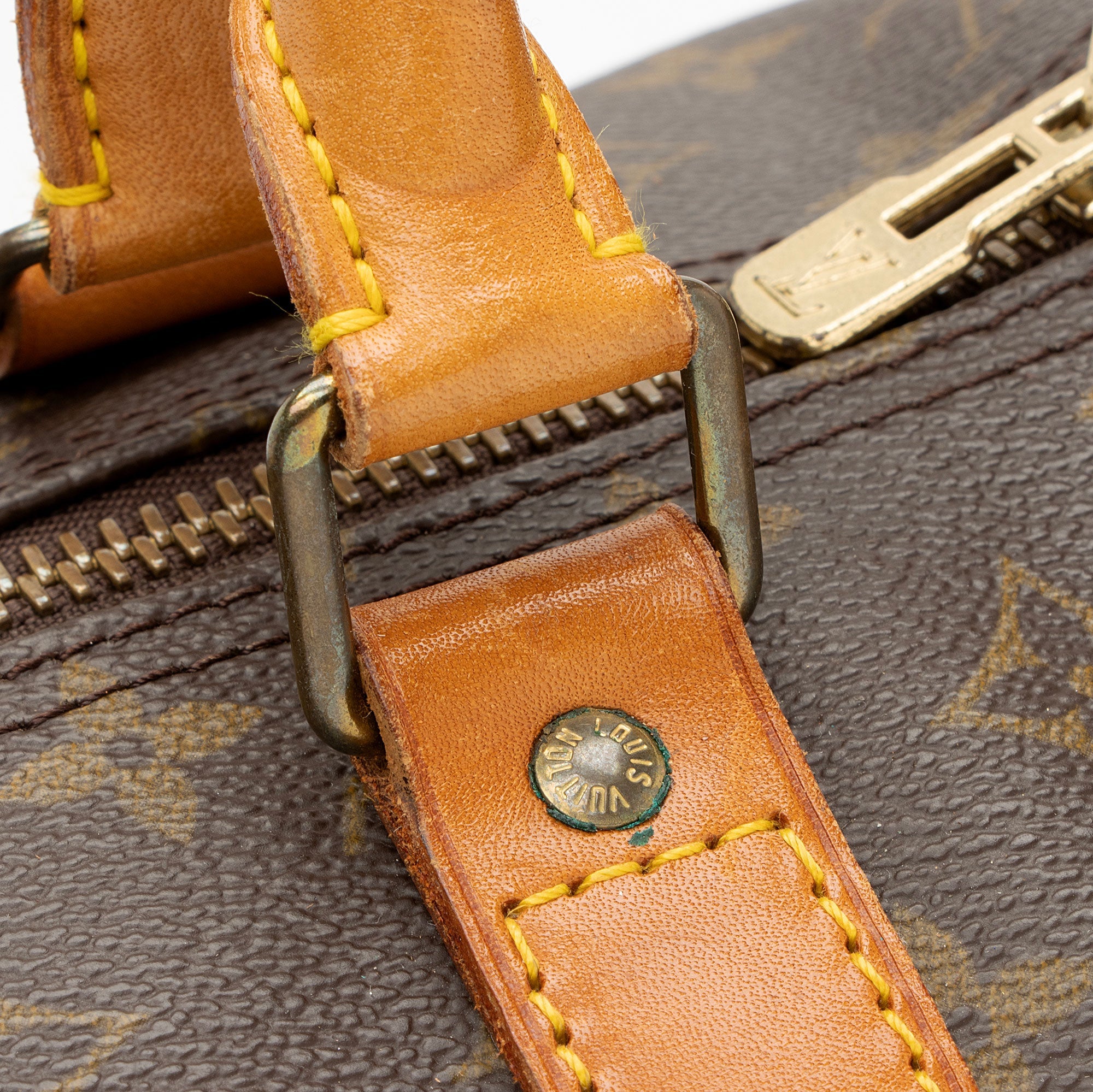 Louis Vuitton Vintage Monogram Canvas Keepall Bandouliere 60 Duffle