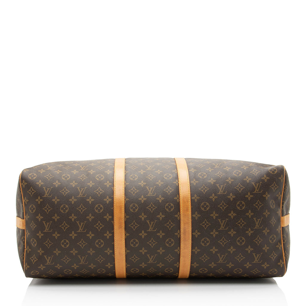 Louis Vuitton Vintage Monogram Canvas Keepall Bandouliere 60 Duffle