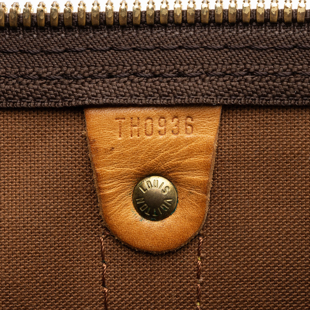 Louis Vuitton Vintage Monogram Canvas Keepall Bandouliere 60 Duffle