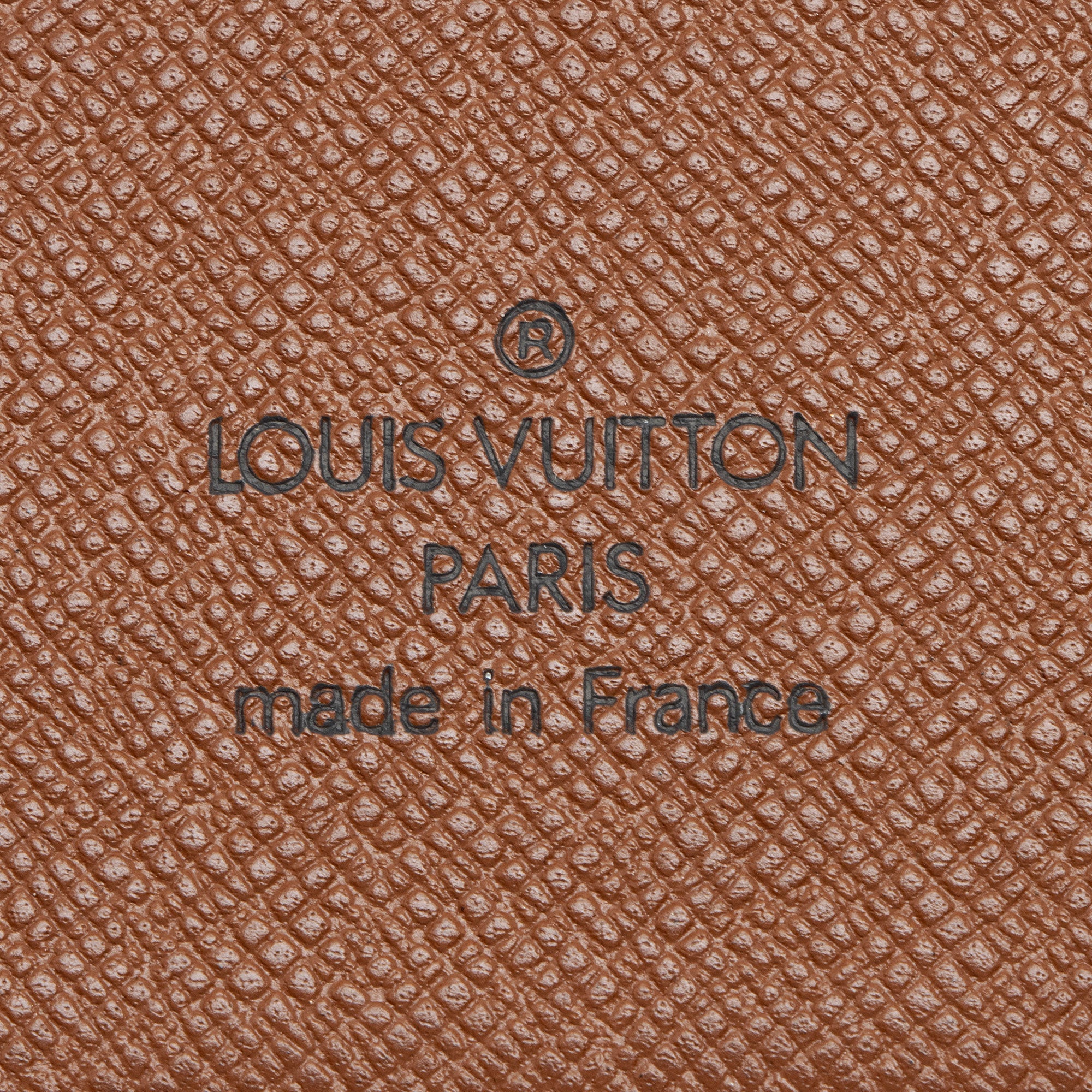 Louis Vuitton Vintage Monogram Canvas Large Ring Agenda Cover