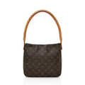Louis Vuitton Vintage Monogram Canvas Looping MM Shoulder Bag (SHF-19415)