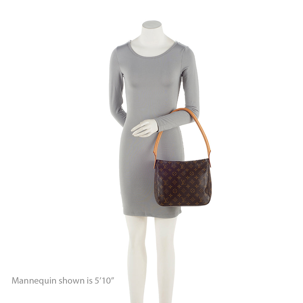 Louis Vuitton Vintage Monogram Canvas Looping MM Shoulder Bag (SHF-21431)