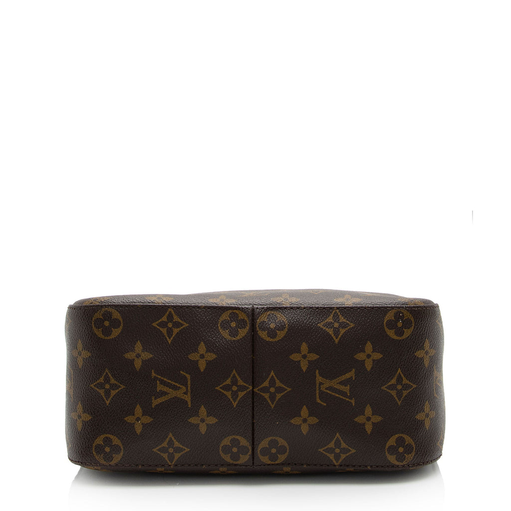 Louis Vuitton Vintage Monogram Canvas Looping MM Shoulder Bag (SHF-2H9qKf)