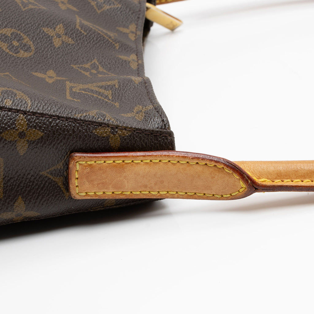 Louis Vuitton Vintage Monogram Canvas Looping MM Shoulder Bag (SHF-3bbaoG)