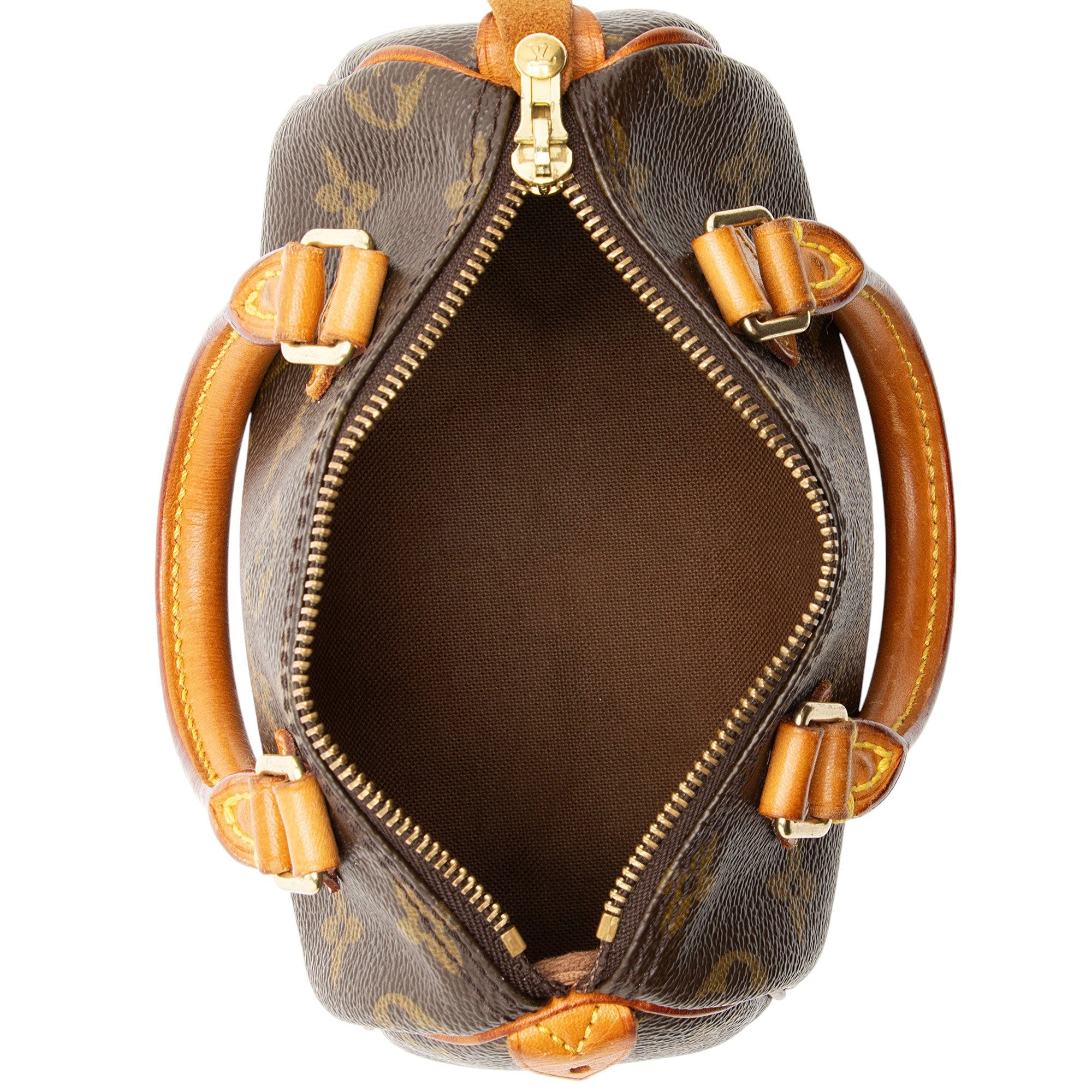 Louis Vuitton Vintage Monogram Canvas Mini Sac HL Satchel