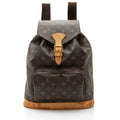 Louis Vuitton Vintage Monogram Canvas Montsouris GM Backpack - FINAL SALE (SHF-e0eHZg)
