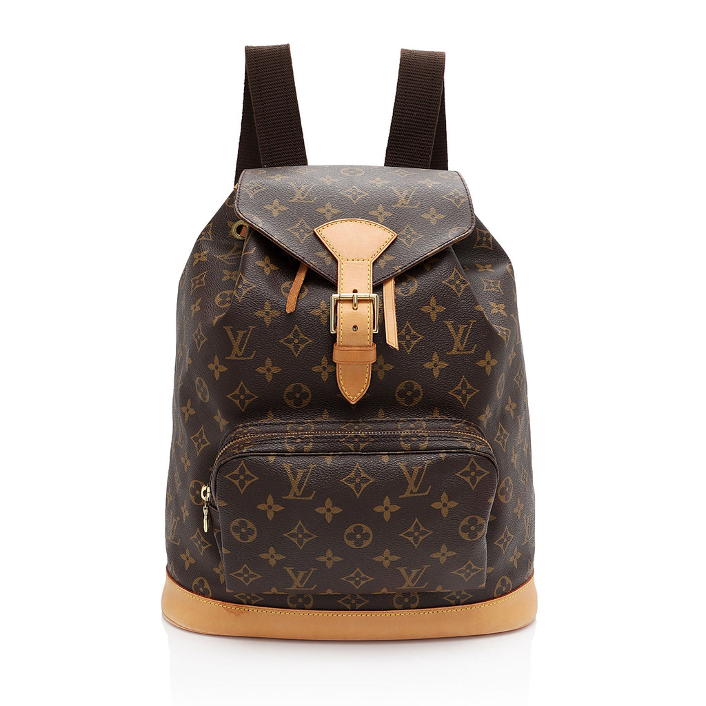 Louis Vuitton Vintage Monogram Canvas Montsouris GM Backpack - FINAL SALE (SHF-tBZjU1)
