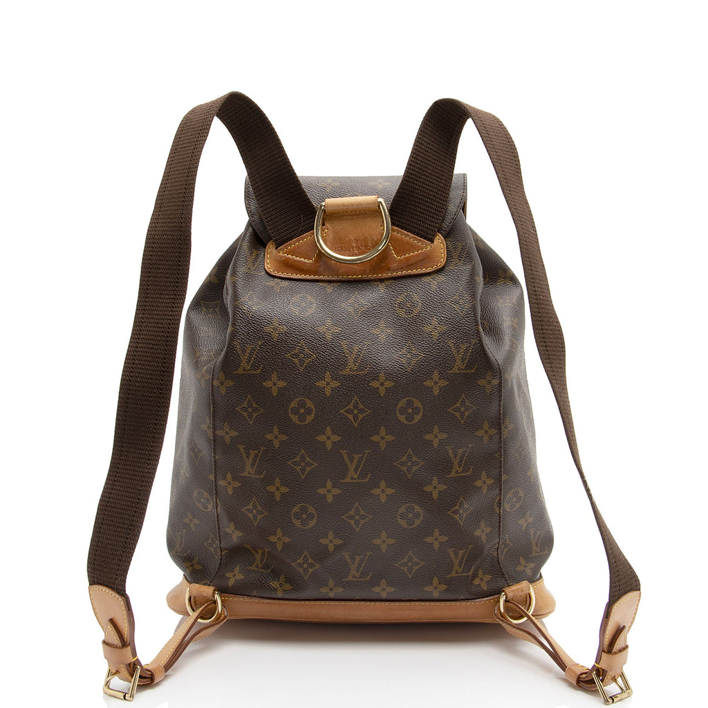 Louis Vuitton Vintage Monogram Canvas Montsouris GM Backpack (SHF-qrPhza)
