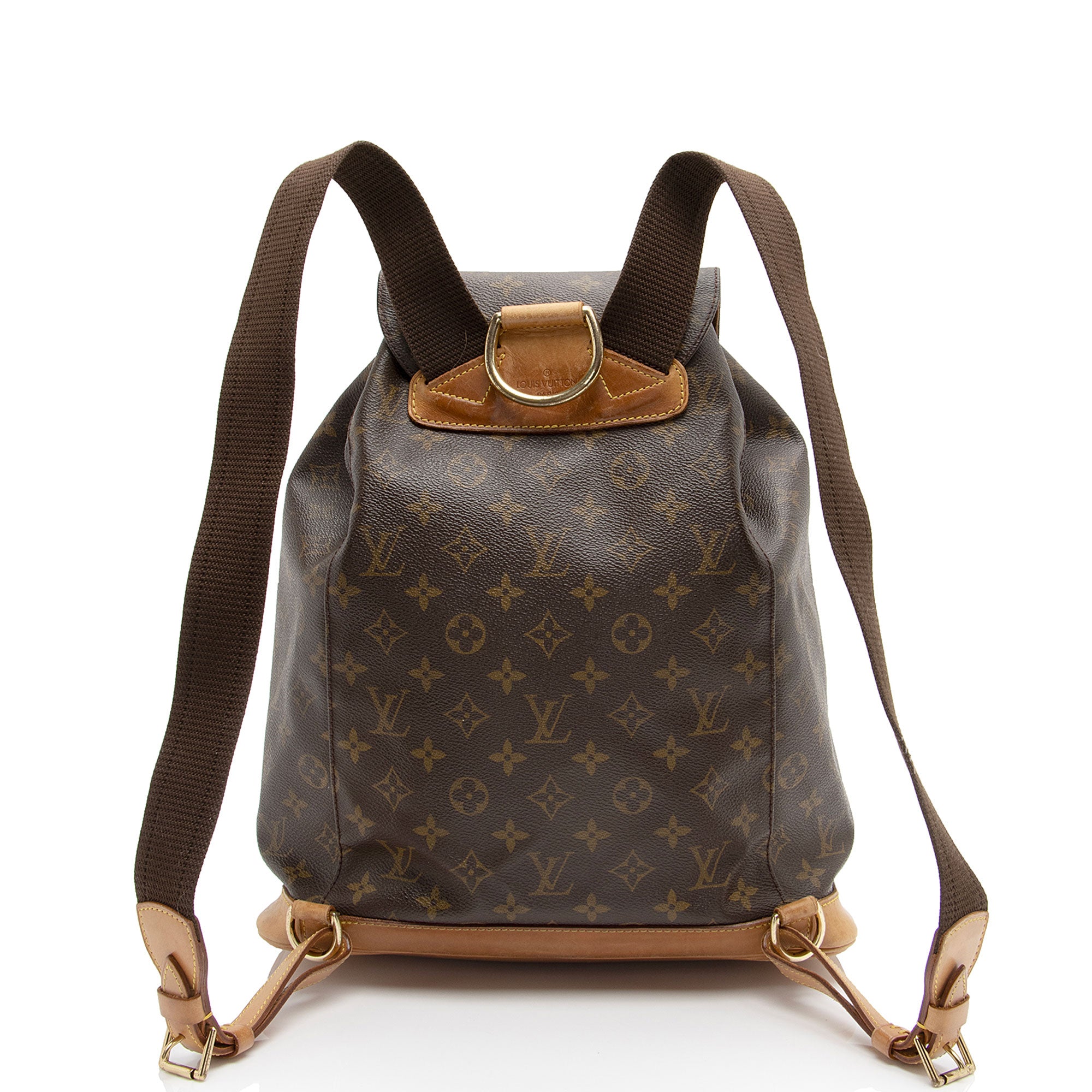 Louis Vuitton Vintage Monogram Canvas Montsouris GM Backpack (SHF-qrPhza)
