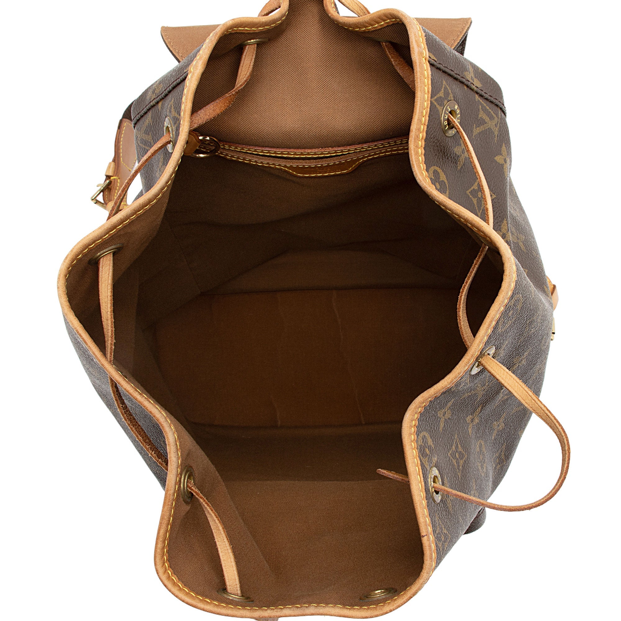 Louis Vuitton Vintage Monogram Canvas Montsouris GM Backpack (SHF-qrPhza)