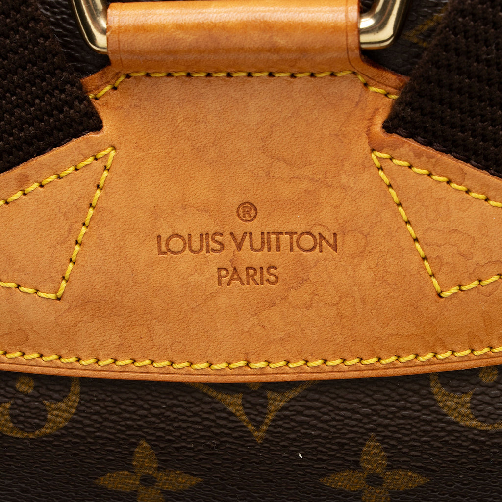 Louis Vuitton Vintage Monogram Canvas Montsouris GM Backpack (SHF-Es3qGQ)
