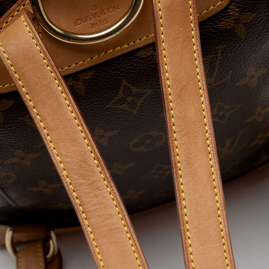 Louis Vuitton Vintage Monogram Canvas Montsouris MM Backpack (SHF-TshViZ)