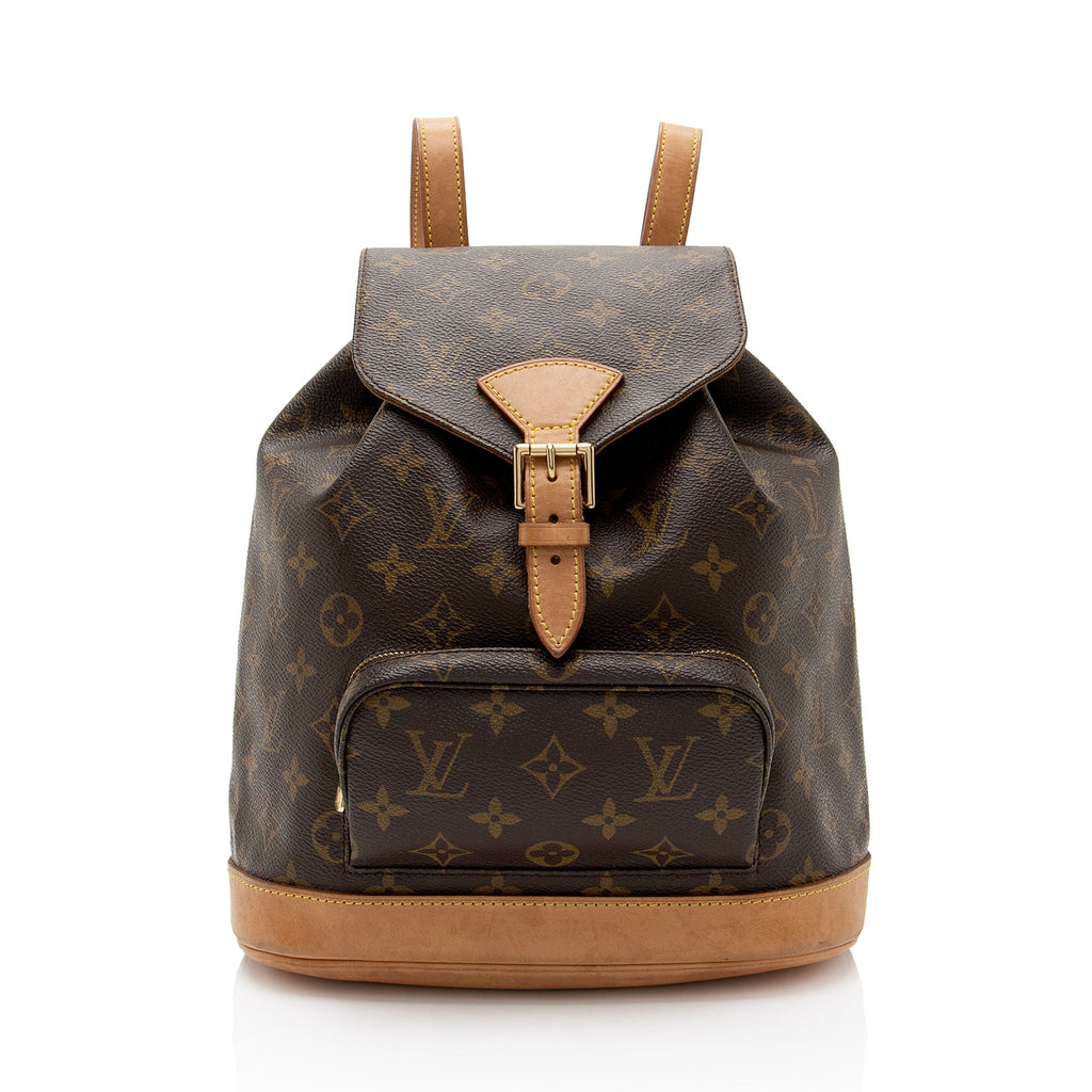 Louis Vuitton Vintage Monogram Canvas Montsouris MM Backpack (SHF-TshViZ)