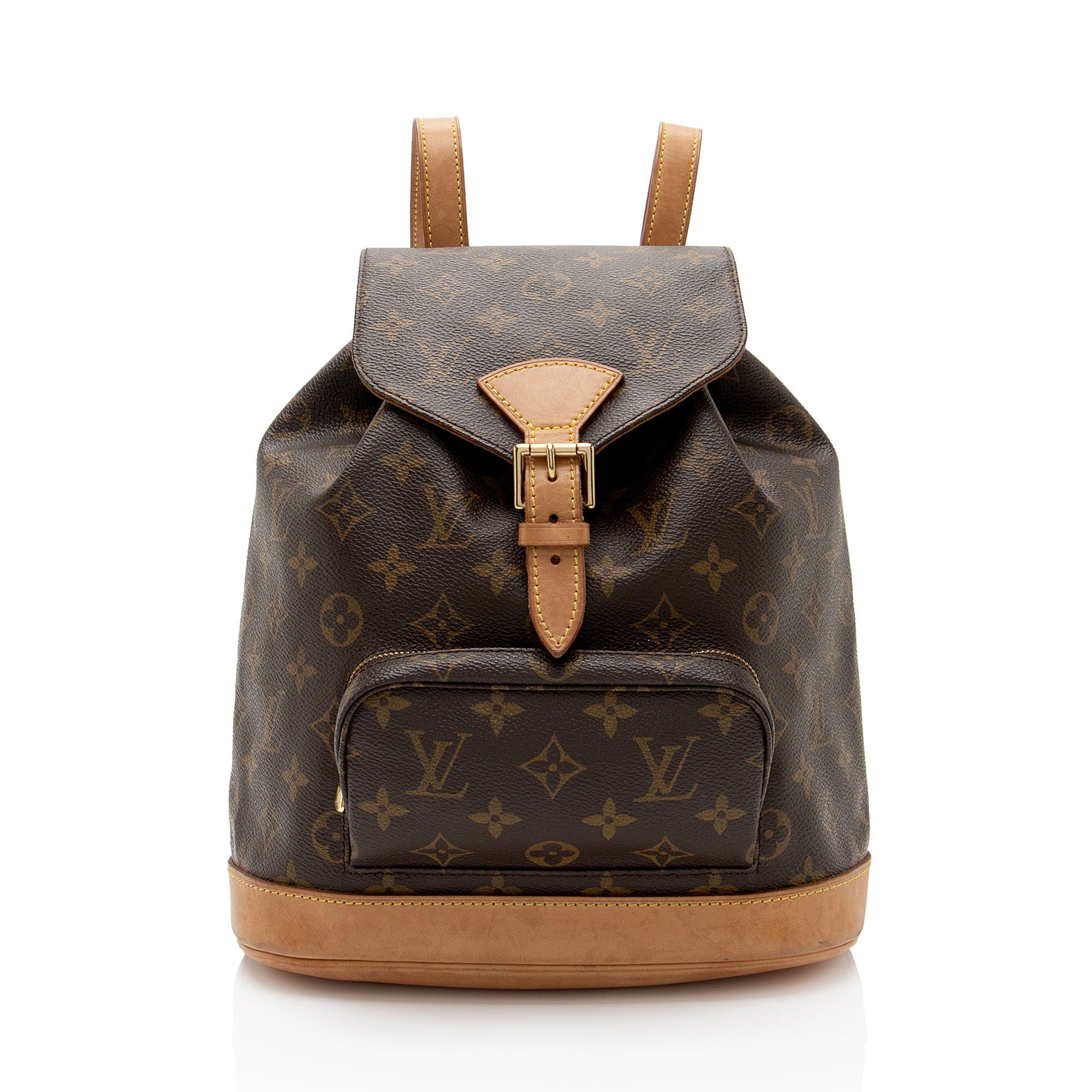 Louis Vuitton Vintage Monogram Canvas Montsouris MM Backpack (SHF-TshViZ)