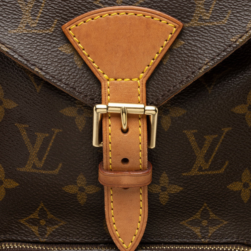 Louis Vuitton Vintage Monogram Canvas Montsouris MM Backpack (SHF-Kty1Tv)