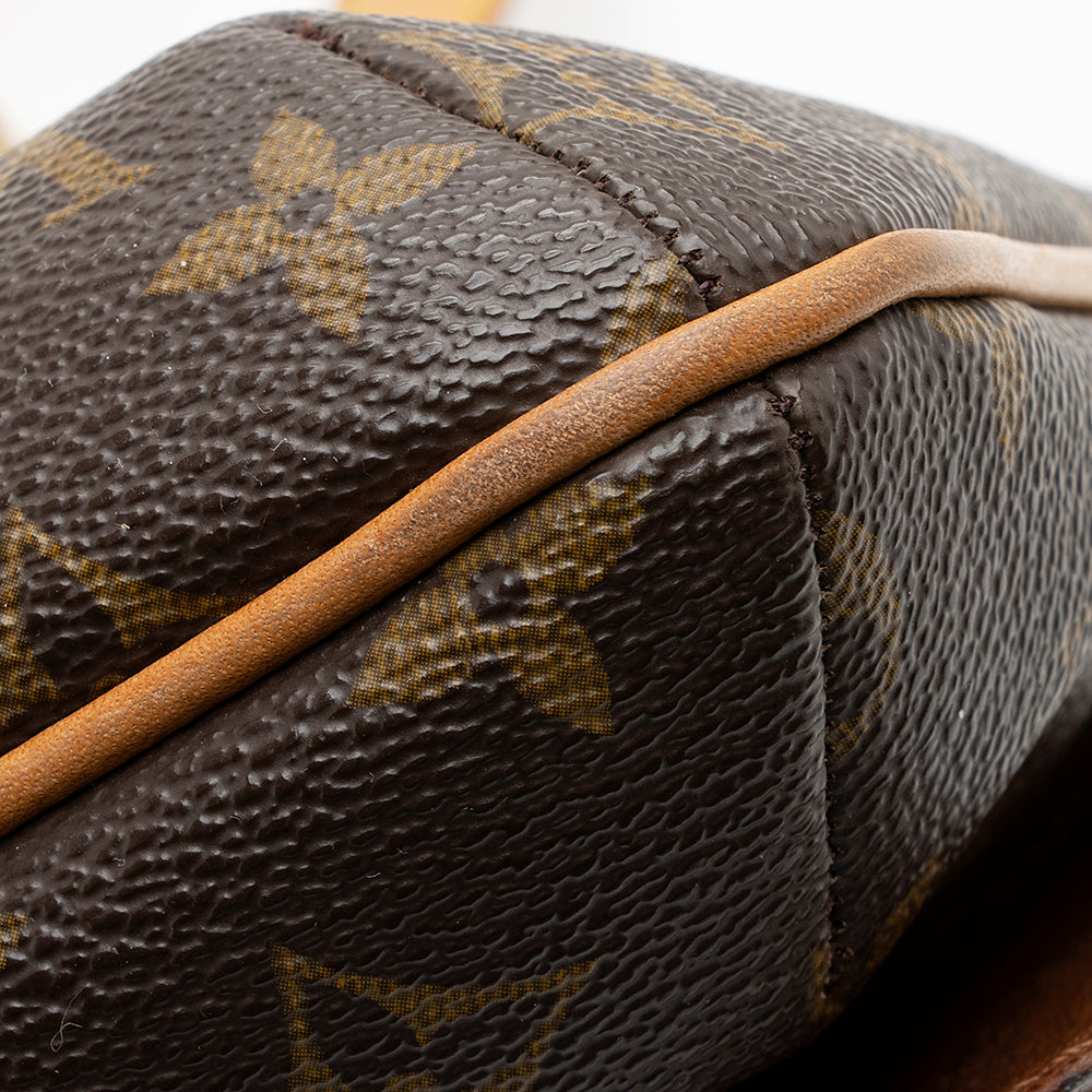 Louis Vuitton Vintage Monogram Canvas Musette Tango Shoulder Bag (SHF-20774)