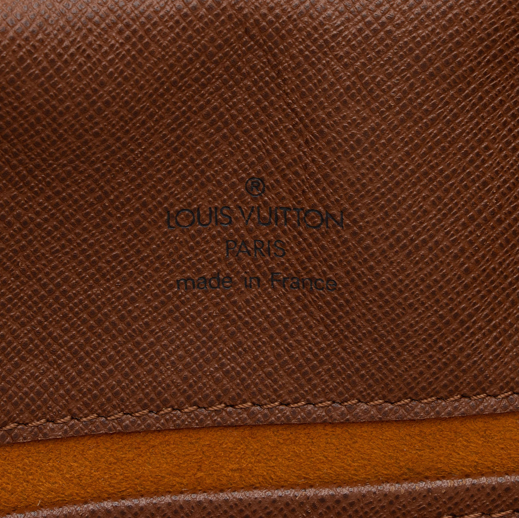 Louis Vuitton Vintage Monogram Canvas Musette Tango Shoulder Bag (SHF-KMDI1u)